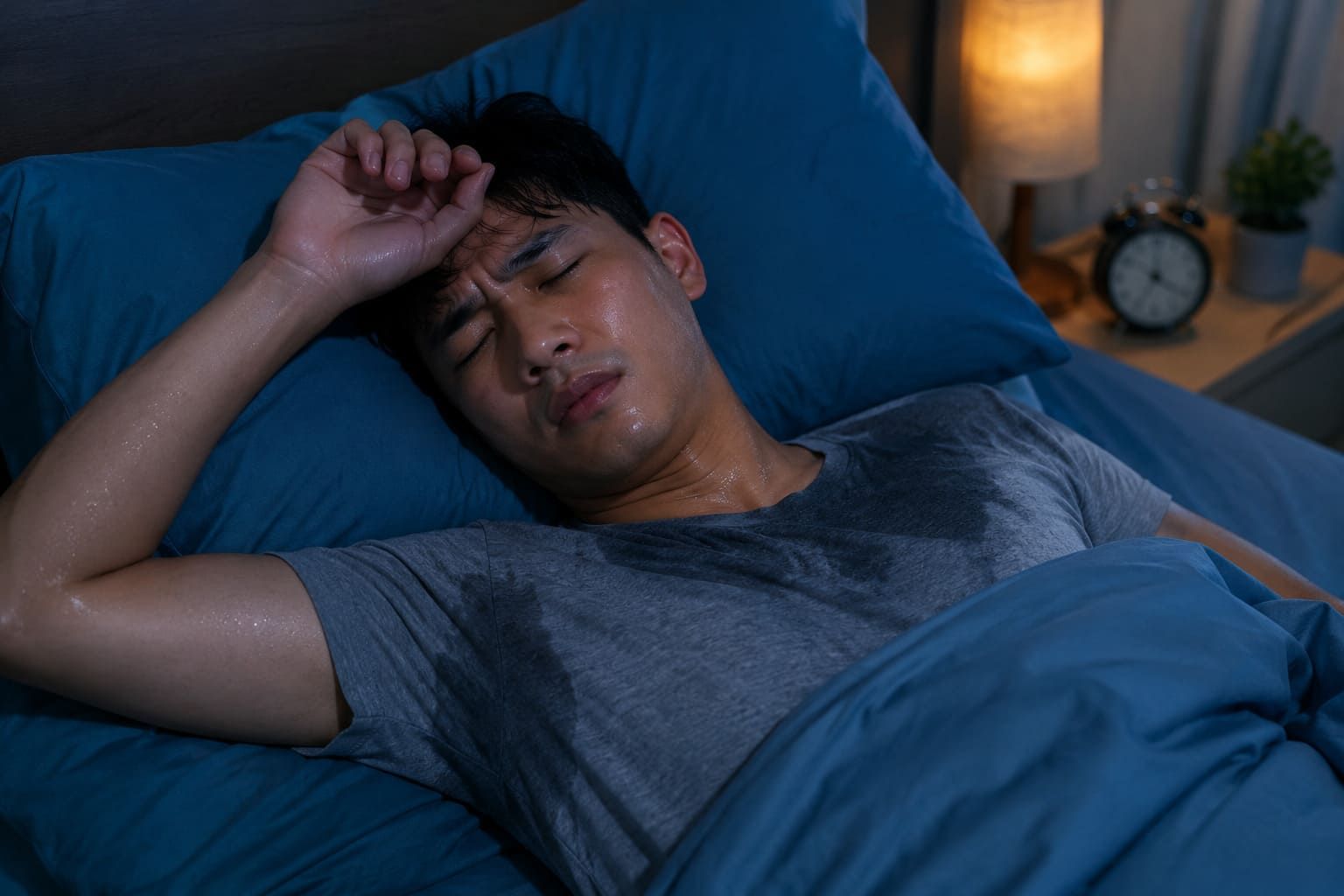 Tidur berkeringat keringat