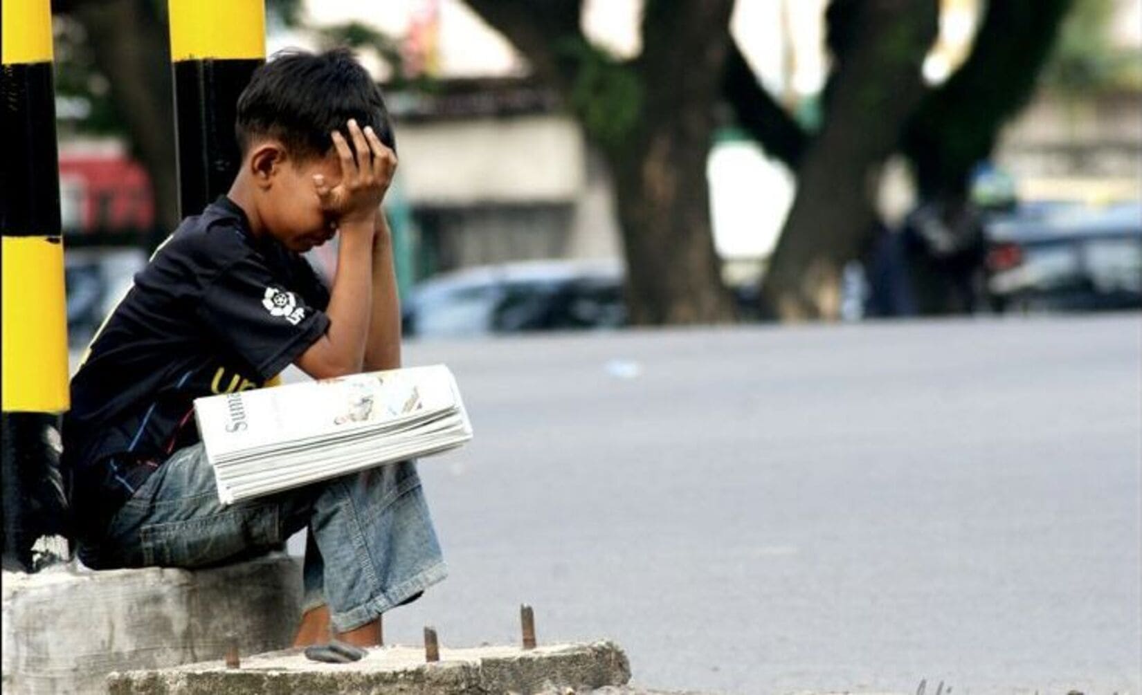 Anak jalanan miskin