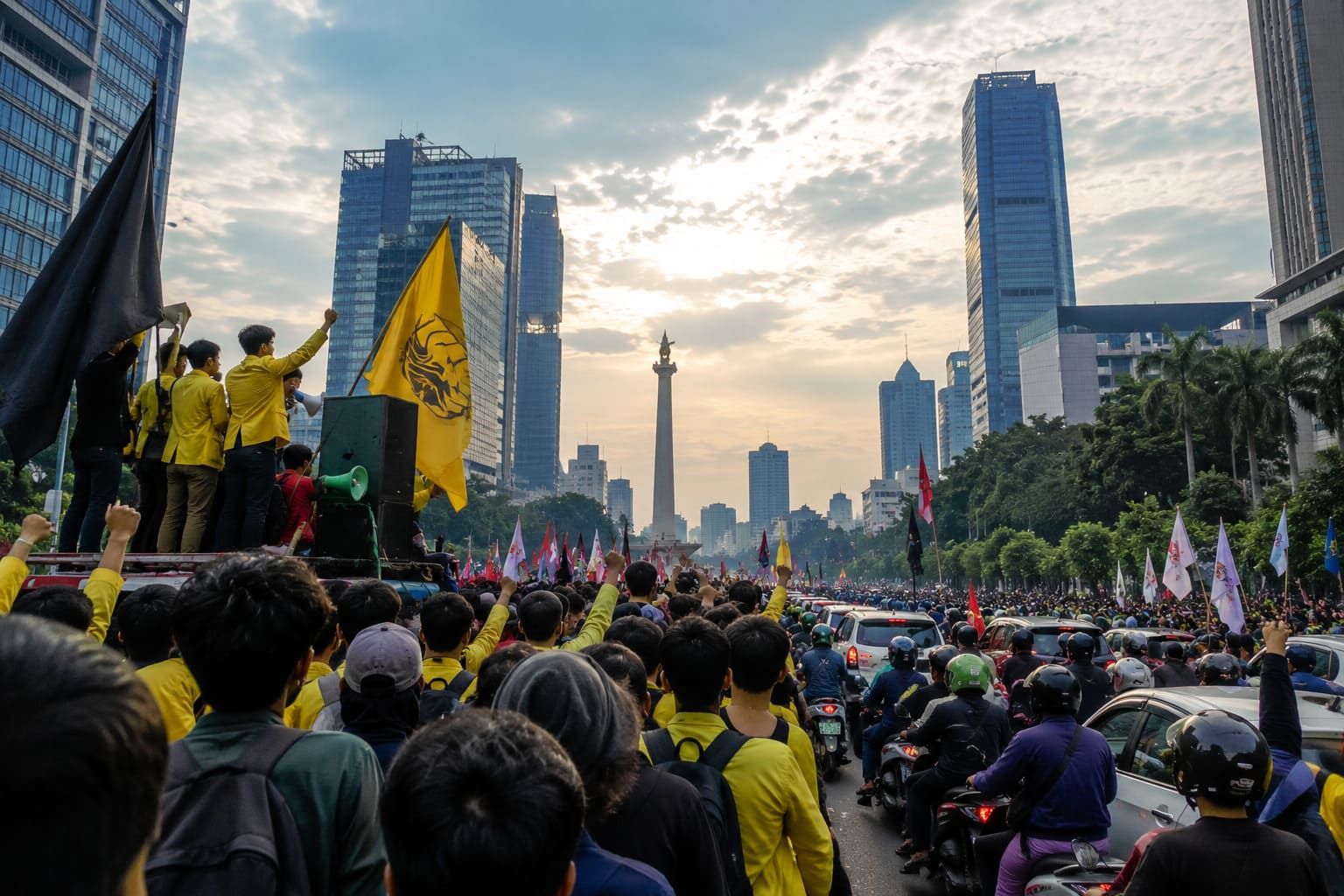 Demo hari ini