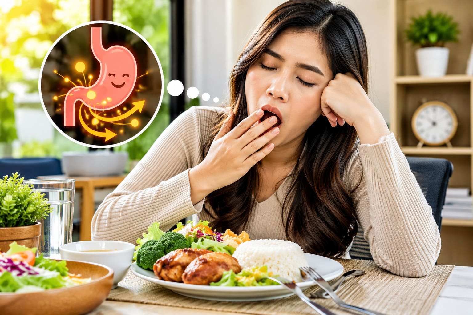Ngantuk setelah makan