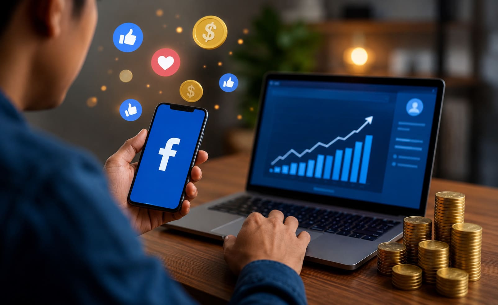 Pendapatan Facebook pro