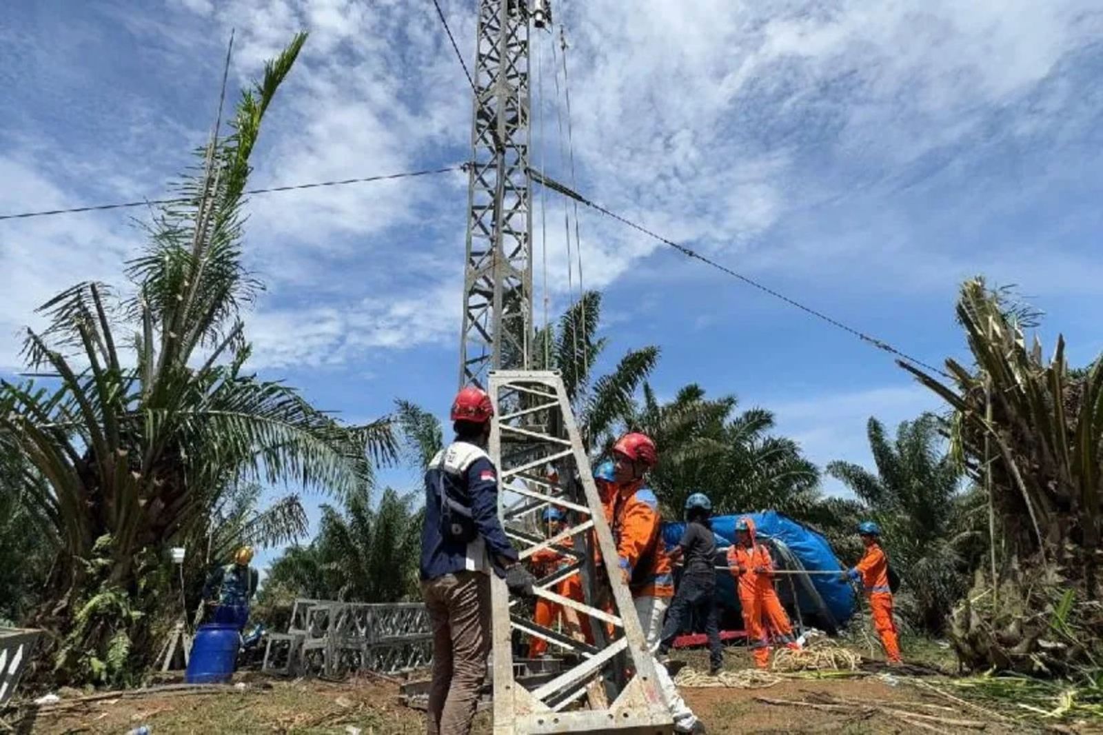 Tower PLN darurat sumut