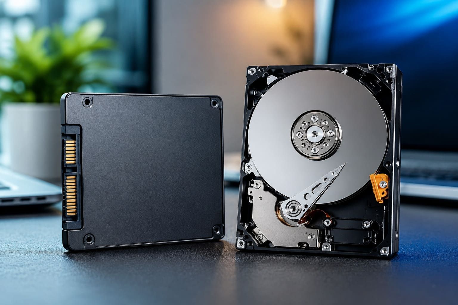 HDD atau SD Card Laptop