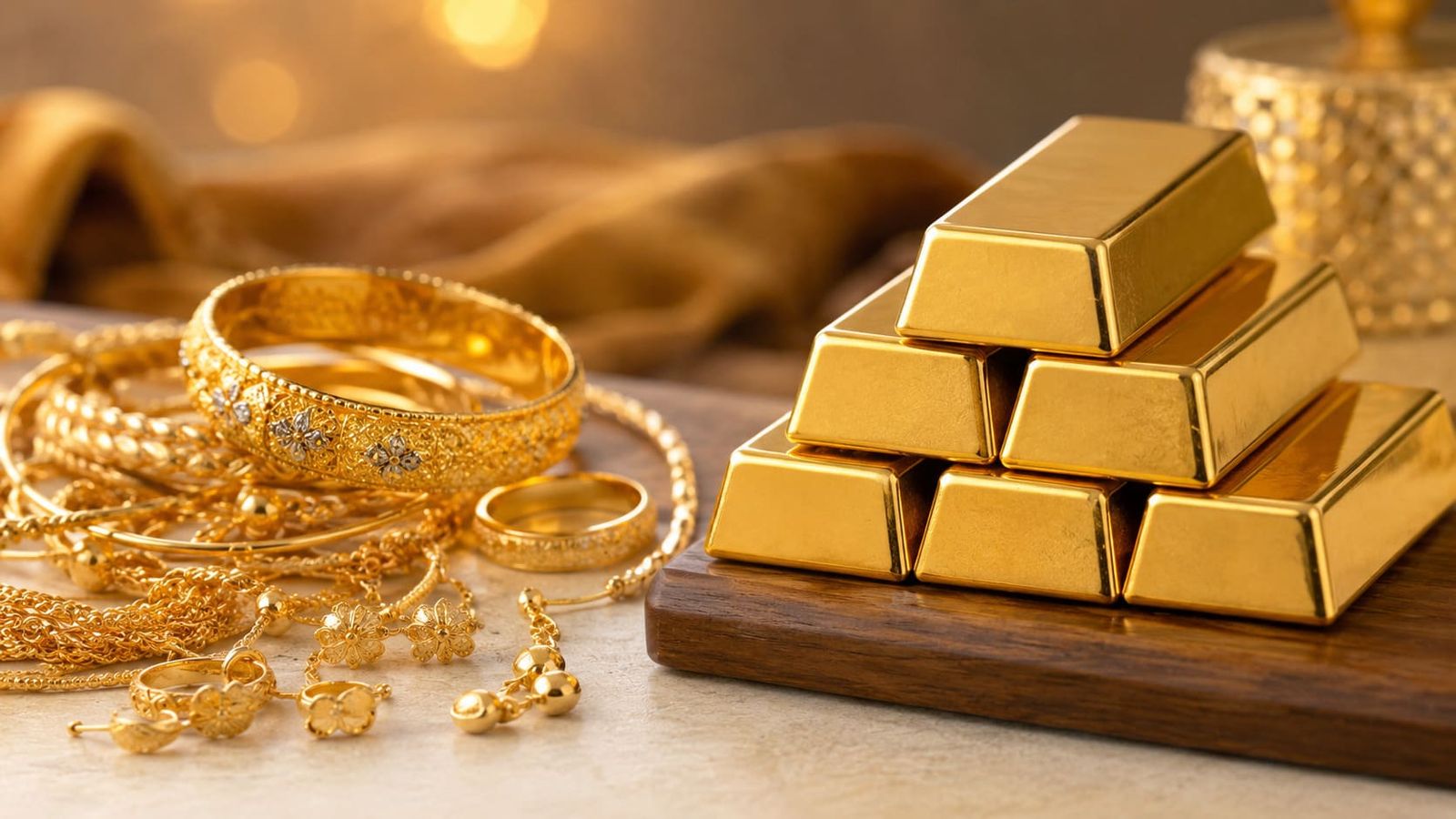 Investasi emas batangan atau perhiasan