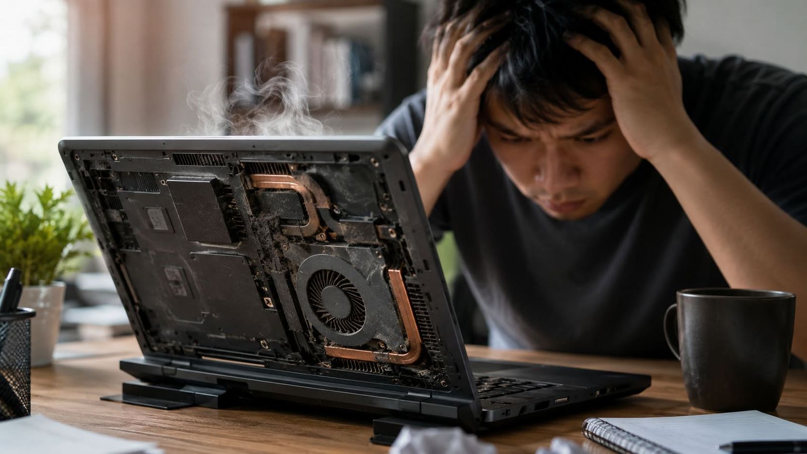 Laptop rusak