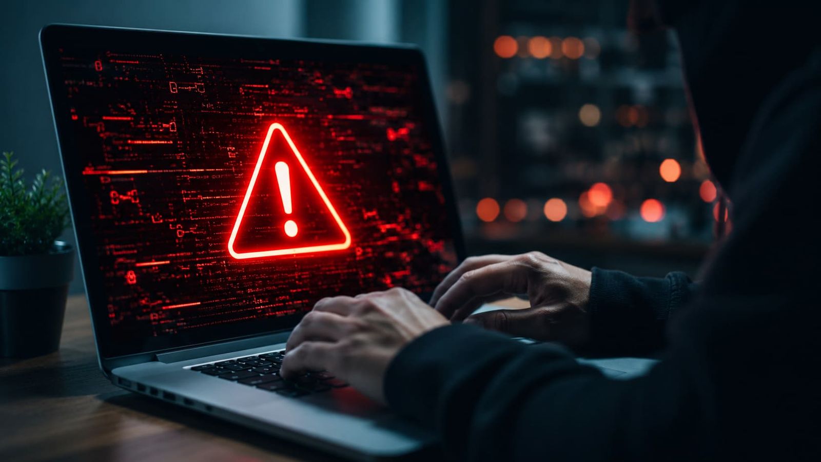 Malware virus hacker