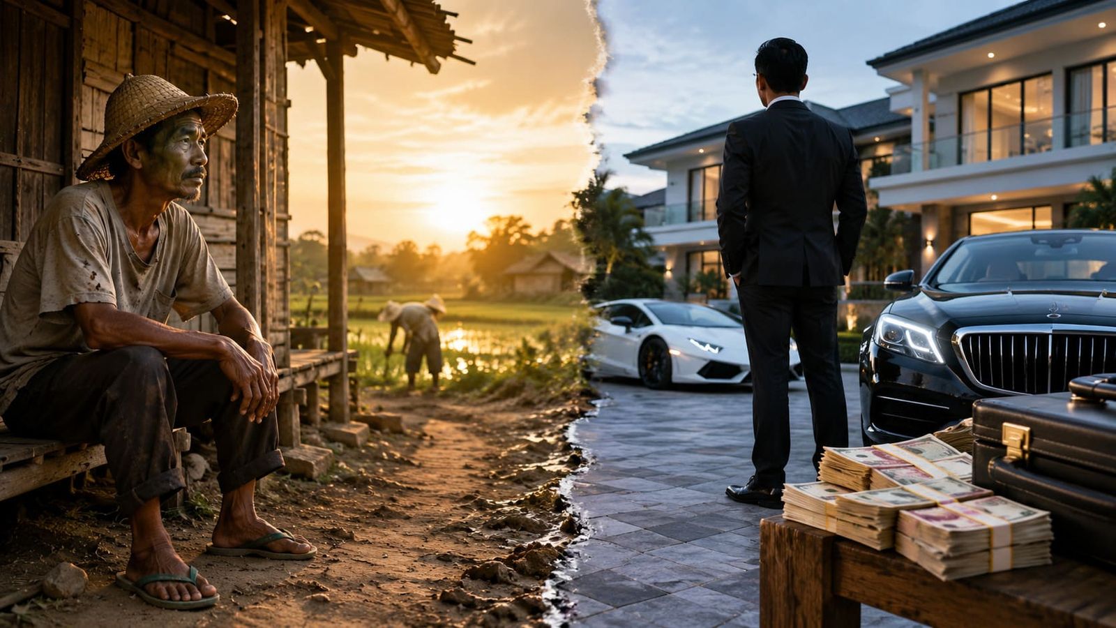 Miskin tidak korupsi kaya dari korupsi