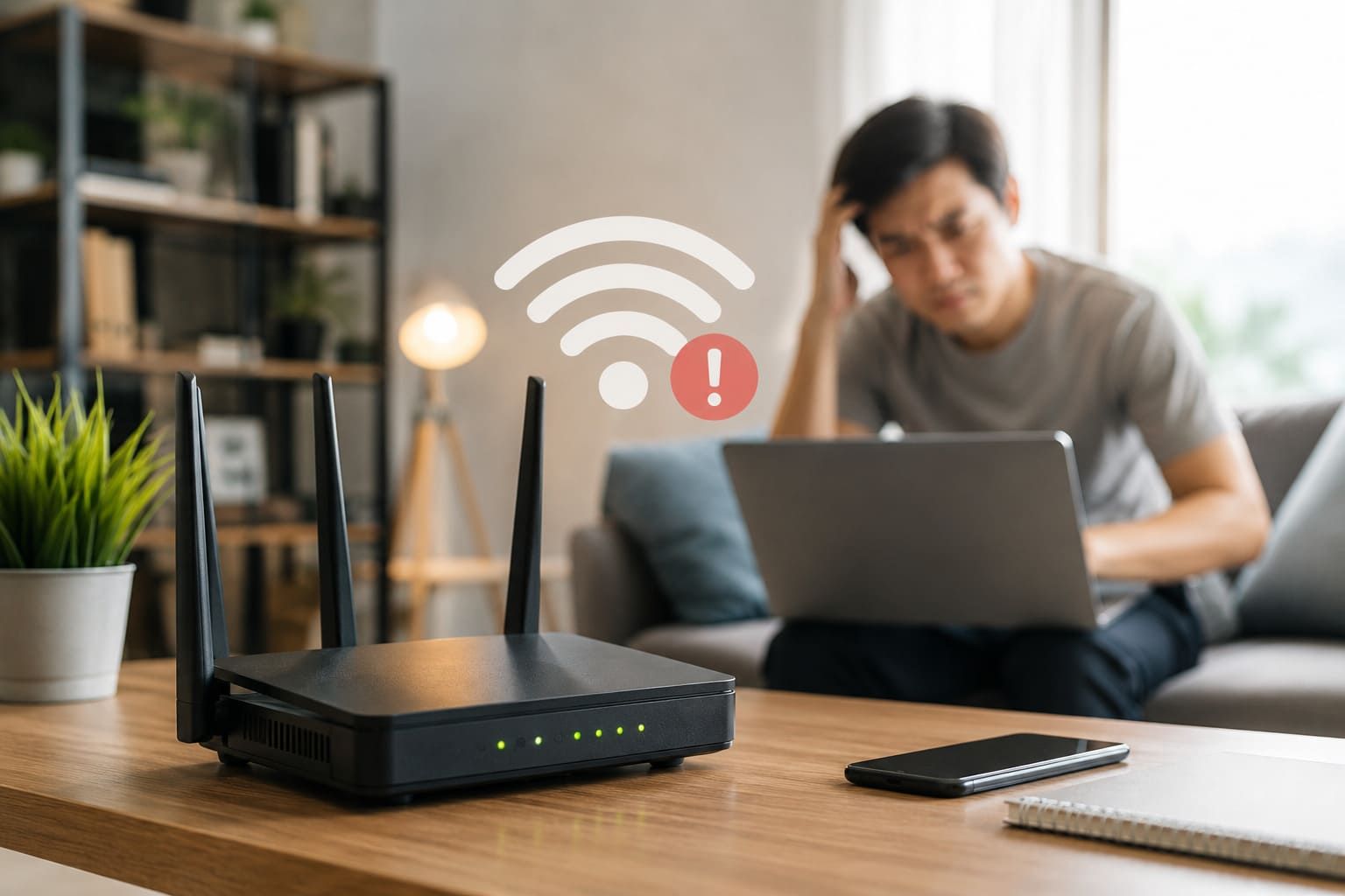 Wifi lelet lambat