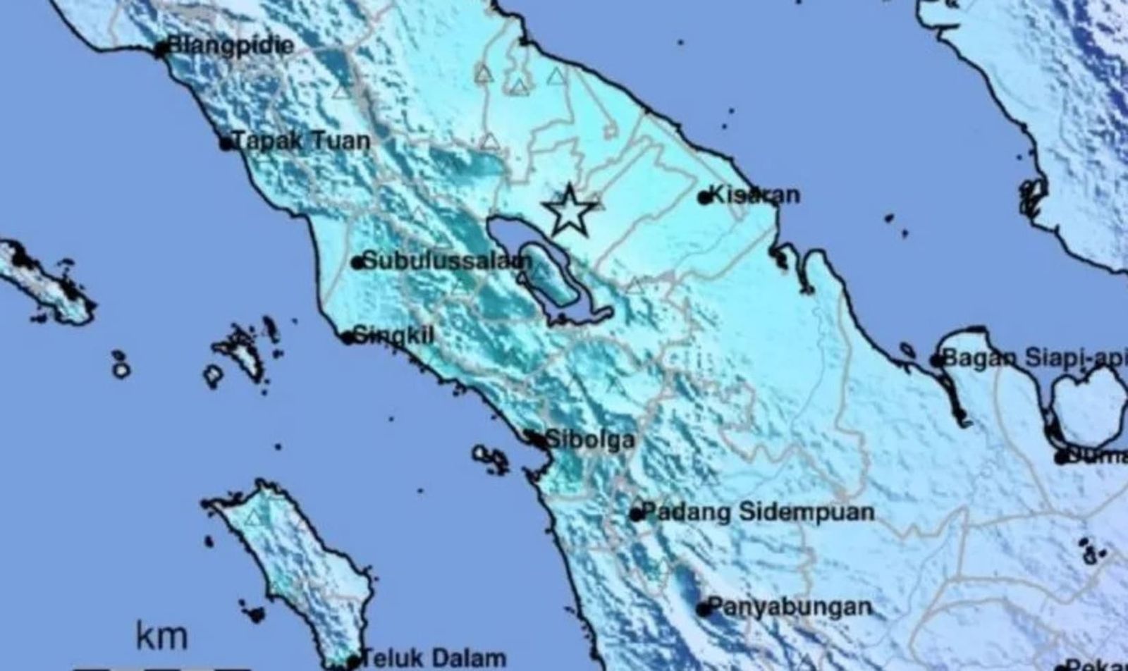 Gempa Sumatera Simalungun