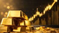 Gold emas harga naik