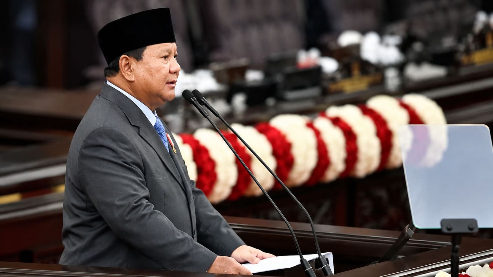 Prabowo Pidato