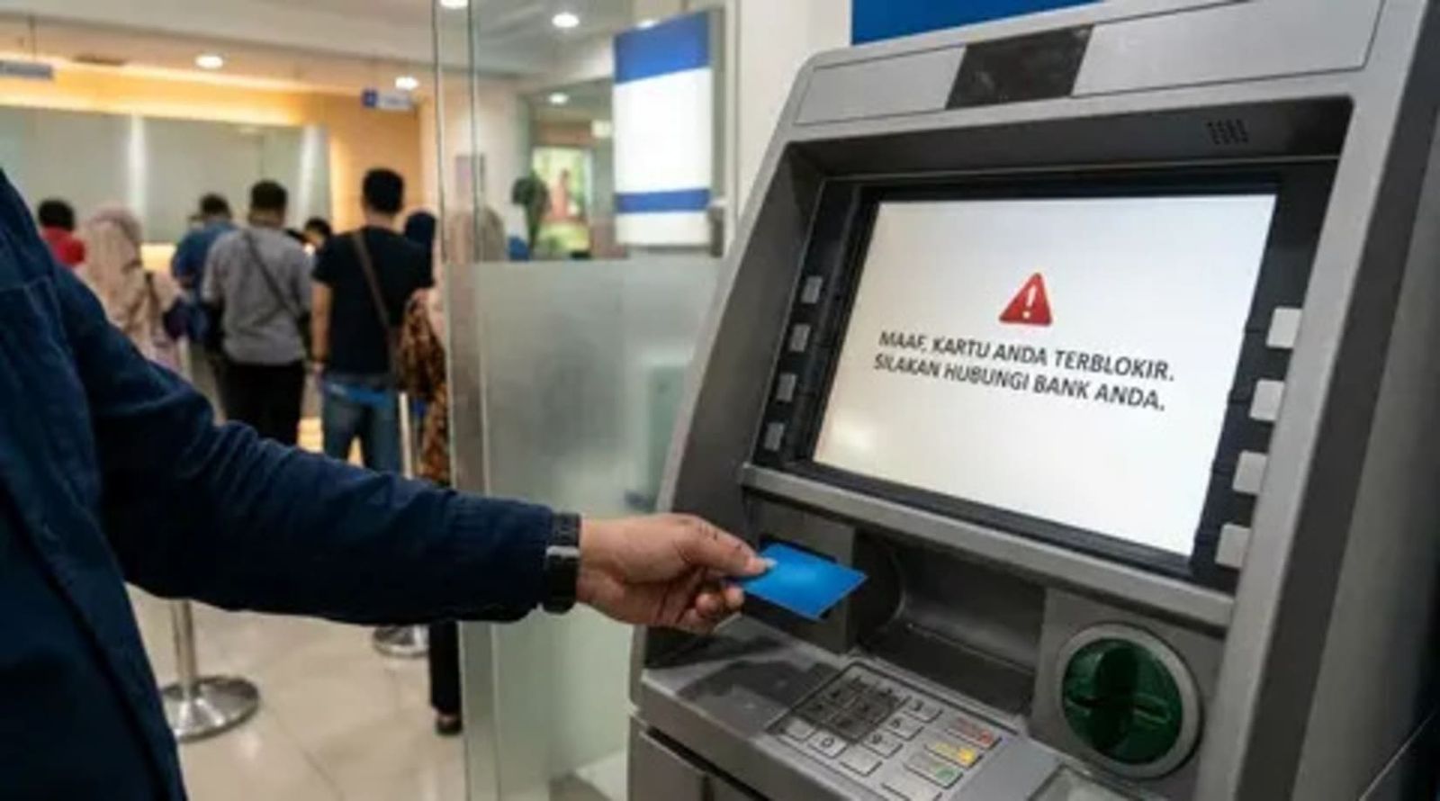 ATM terblokir