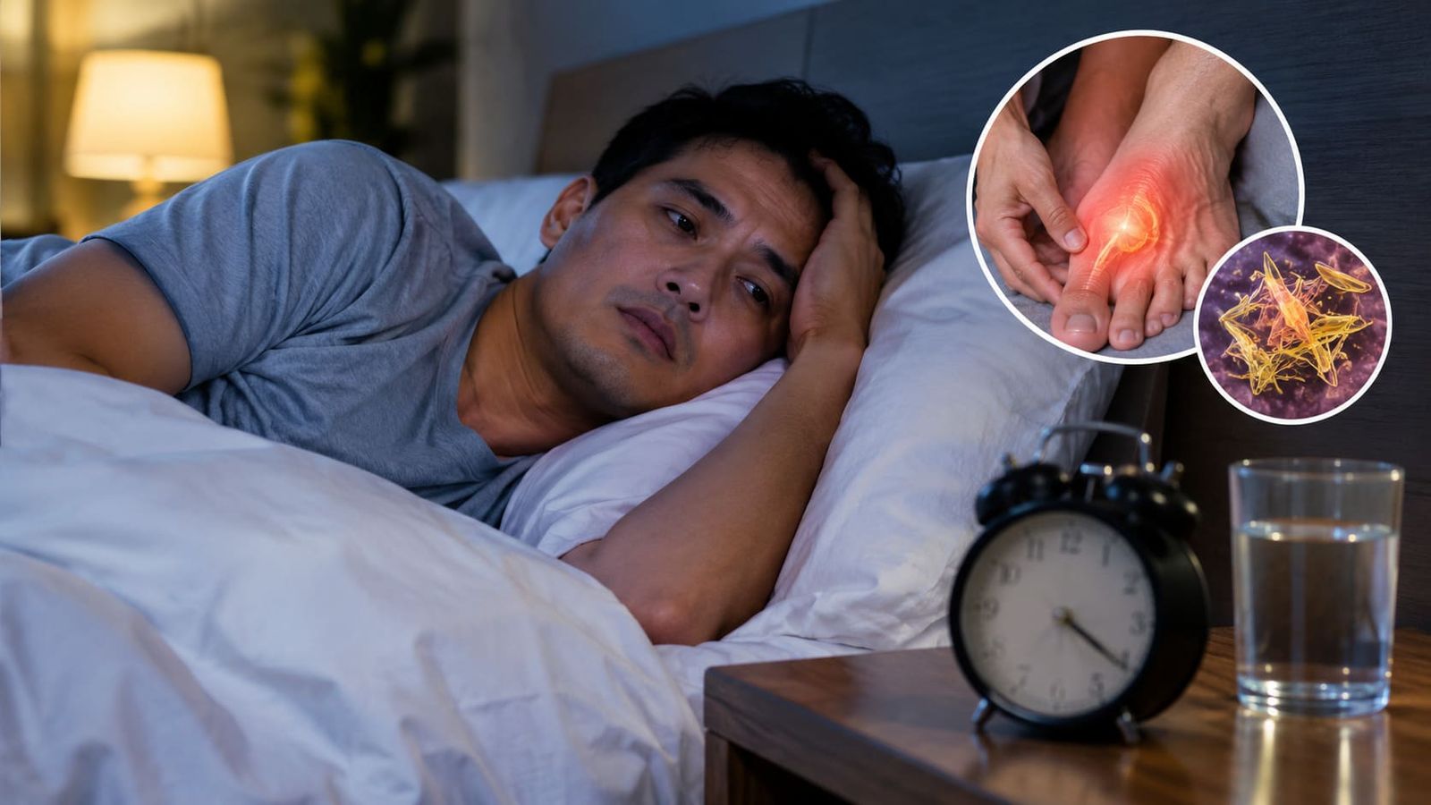 Kurang Tidur jadi asam urat