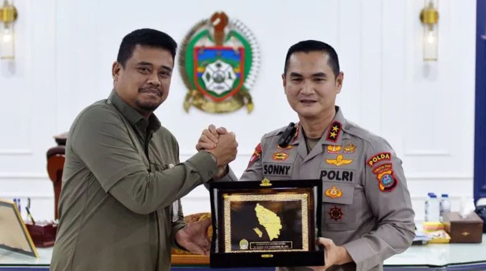 Bobby nasution dan Sonny Kapolda sumut