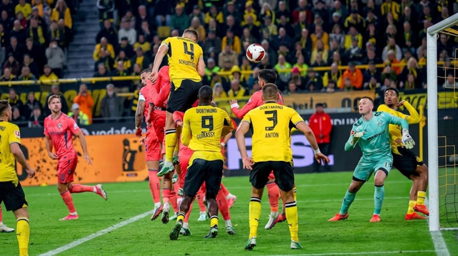 Borussia Dortmund vs Wender Bremen