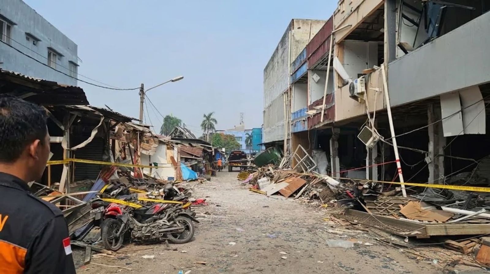 Ledakan pasar ruko cimanggis